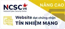 website đạt chứng nhận tín nhiệm mạnh